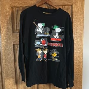 Mens Peanuts Aeropostale  Long Sleeve Shirt